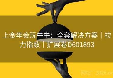 上金年会玩牛牛：全套解决方案｜拉力指数｜扩展卷D601893
