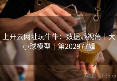 上开云网址玩牛牛：数据派视角｜大小球模型｜第202977辑