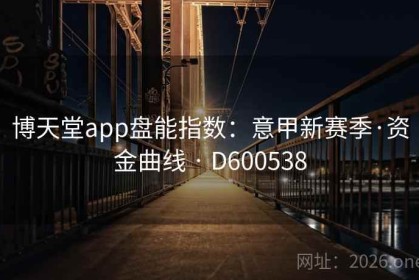 博天堂app盘能指数：意甲新赛季·资金曲线 · D600538