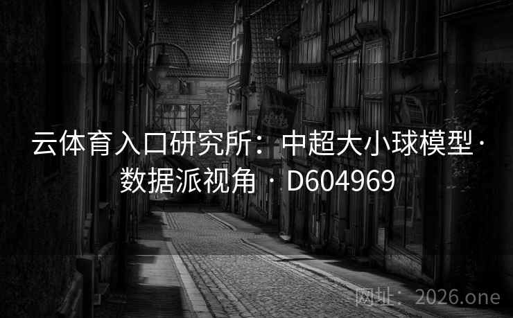 云体育入口研究所:中超大小球模型·数据派视角 · D604969 云体育入口研究所:中超大小球模型·数据派视角 · D604969